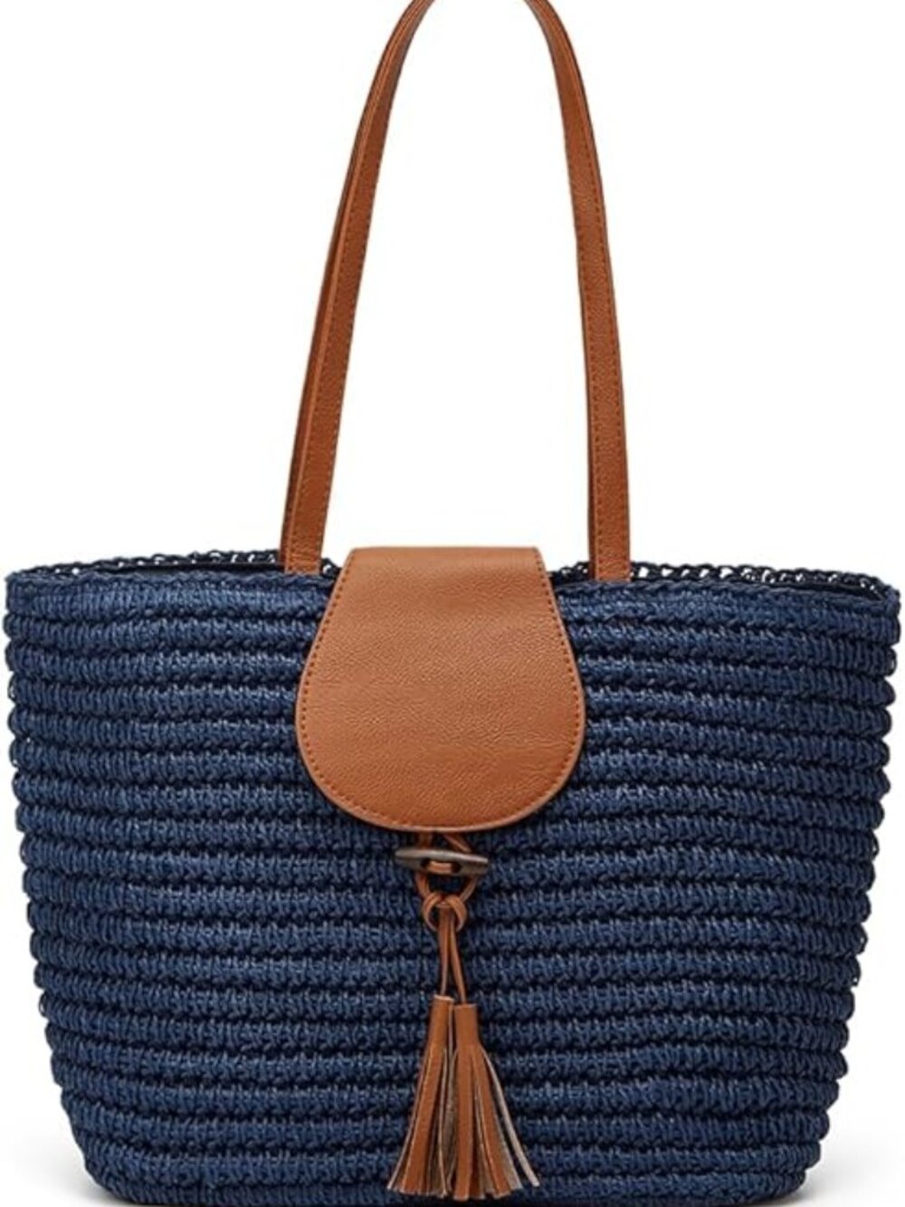BRAND NEW Woven Straw Shoulder Bag